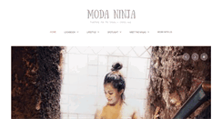 Desktop Screenshot of modaninja.com